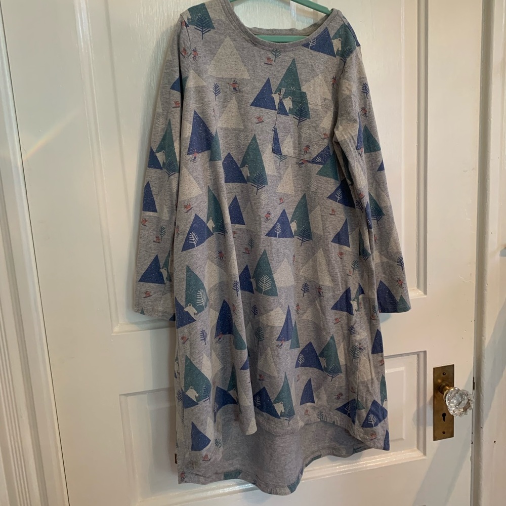 Tea Collection - This dress has Yetis on it!